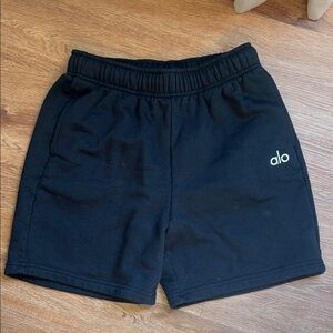 Alo Black Athletic Shorts